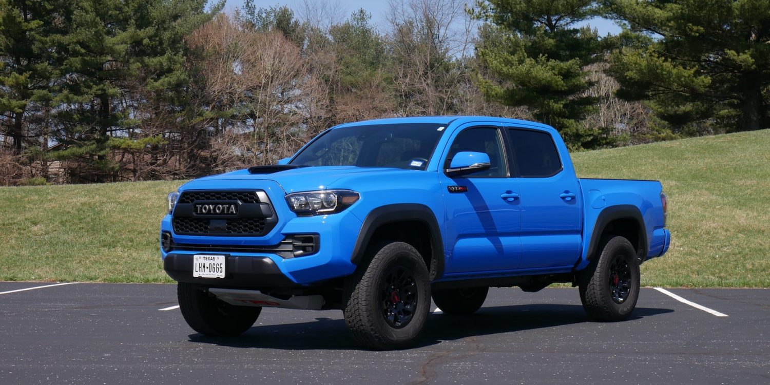 2019 Toyota Tacoma TRD Pro front three-quarters